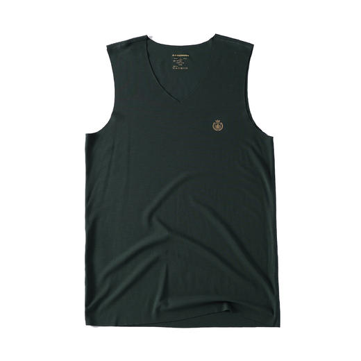 豪门男士莫代尔冰丝透气背心青年跨栏运动大码弹力打底汗衫背心 商品图4