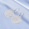 子佩集S990银太阳鼓耳环【WBEH002】花丝2004204 商品缩略图1
