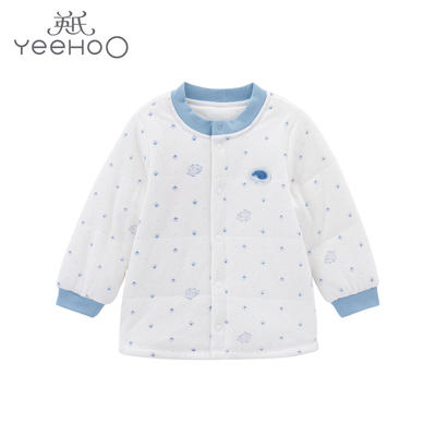 英氏-内衣类（冬）C9粉刺猬夹棉和袍 象牙白 商品图3