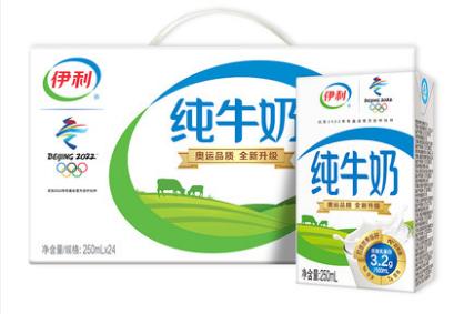 伊利纯牛奶250ml*24 商品图0