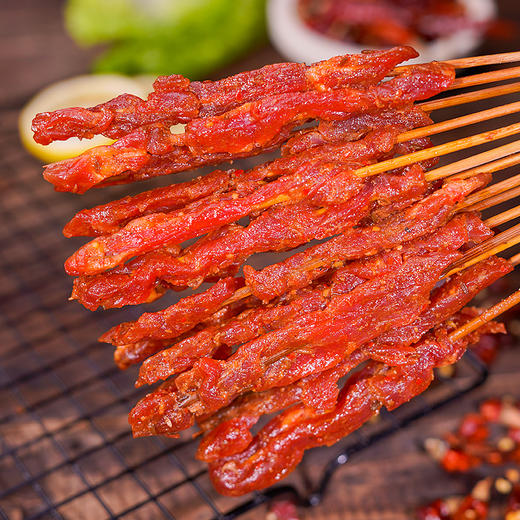 麻辣牛肉串 10串 烧烤食材半成品 