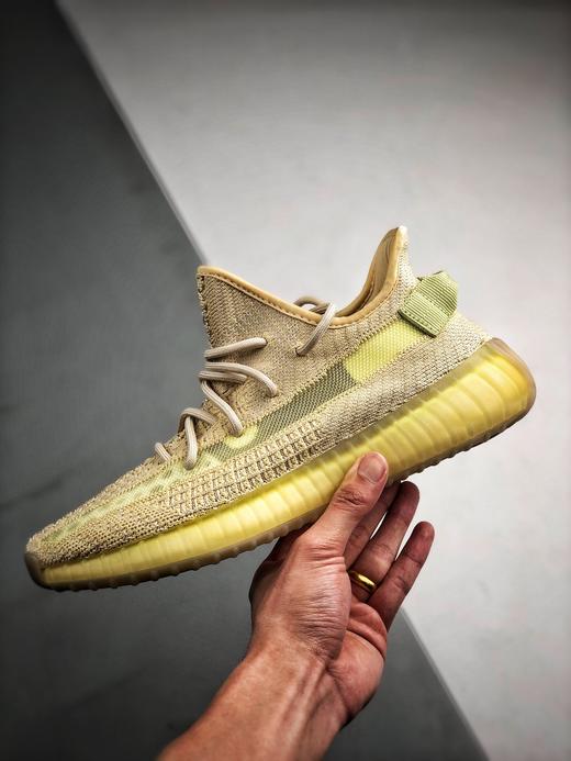 男女鞋 yeezy 350v2 "flax" 亚麻黄 亚洲限定跑鞋 350 v2