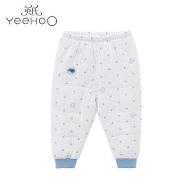 英氏-内衣类（冬）C9粉刺猬夹棉和袍 象牙白 商品图5