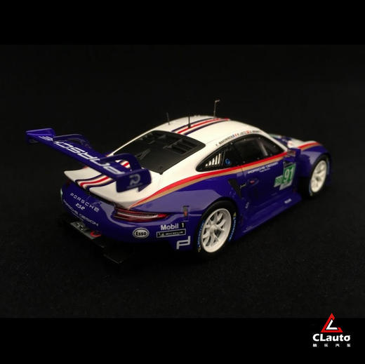 911(991) RSR 2018年勒芒24小时耐力赛Rothmans限量纪念款 1:43汽车模型 商品图3