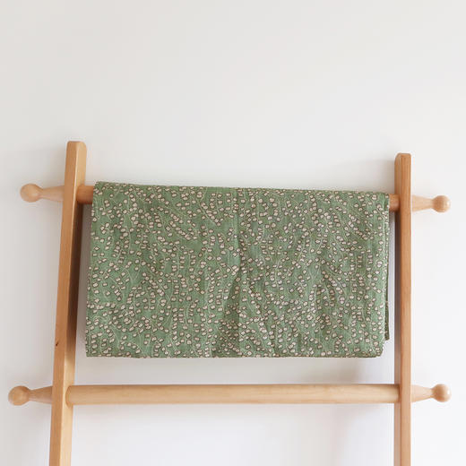 HUGOJIRO薄款长围巾插画小铃兰 商品图0