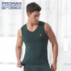 豪门男士莫代尔冰丝透气背心青年跨栏运动大码弹力打底汗衫背心 商品缩略图1
