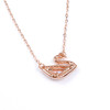 Swarovski 施华洛世奇 女士SWAN粉钻天鹅水晶锁骨项链 5469989 商品缩略图1