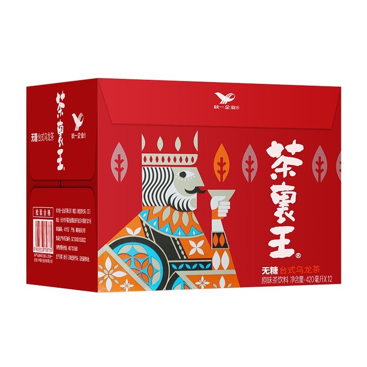 统一 茶里王 无糖乌龙茶 420ml*12瓶