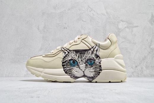 古驰老爹3D皮革角状复古慢跑鞋 消退的巴黎世家姥爷潮，迎来时尚界潮流领军GUCCI姥爷鞋，  尺码：35--44 商品图13