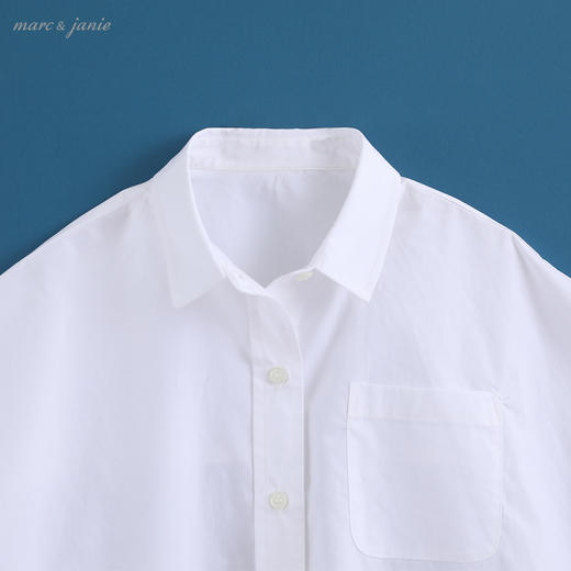 【打折】【中大童 3-10岁】马克珍妮夏装 女童宽版纯棉衬衫20359 商品图2