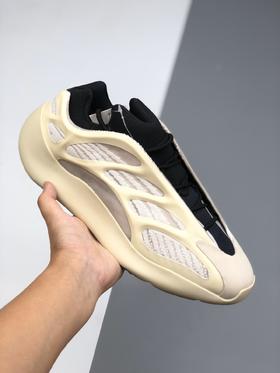 Adidas Yeezy Boost 700 v3 椰子700v3 正确蓝底 低帮复古休闲运动穿搭慢跑鞋“骨架夜光”货号：FW4980尺码：36--46