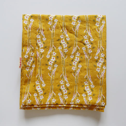 HUGOJIRO薄款长围巾插画小水仙 商品图3