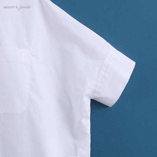 【打折】【中大童 3-10岁】马克珍妮夏装 女童宽版纯棉衬衫20359 商品图3