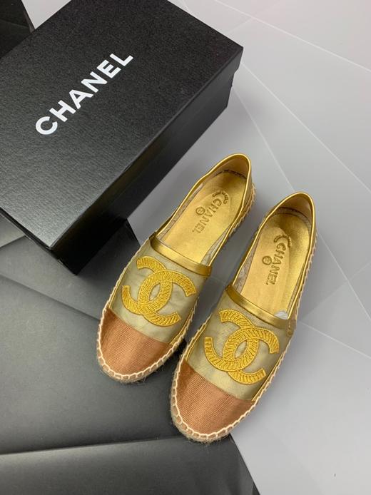 CHANEL ESPADRILLES 香奈儿 网纱 渔夫鞋万年长青款 各路美妞均能轻松驾驭 一鞋难求 🎉 尺码：35 36 37 38 39 商品图2