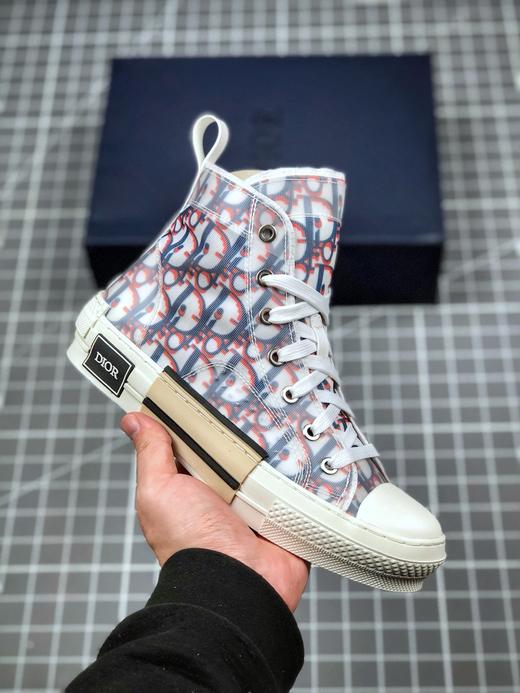 迪奥Dior Oblique Low Top Sneakers透明印花低帮板鞋 货号：3SN249YTI 商品图2