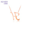 【1件7.5折】时光密语玫瑰色18K金钻石项链字母套装 商品缩略图2