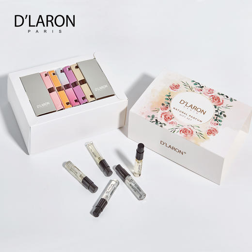D'LARON迪拉瑞 香水小样礼盒 mini迷你试香板仔 试用装礼盒套装 商品图2