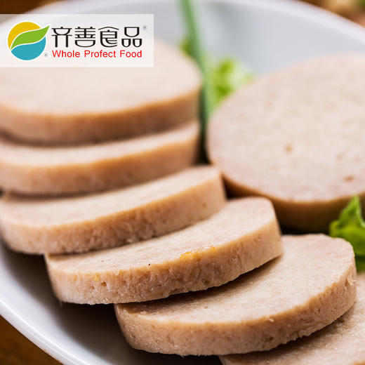 大善素火腿  齐善素食  佛家纯素肉  素火腿肠  植物肉食品  豆制品 商品图1