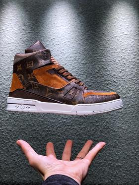 Louis Vuitton LV路易威登 新款高帮运动靴 棕色 白红 黑白 码数：38-44