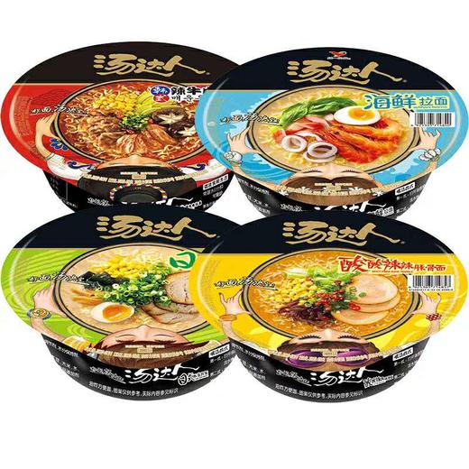 统一汤达人海鲜面/日式豚骨/酸辣豚骨/韩式辣牛肉随机发 商品图1