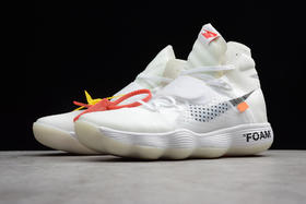 Off-White x Nike Hyperdunk 2017高帮篮球鞋“白黑橘