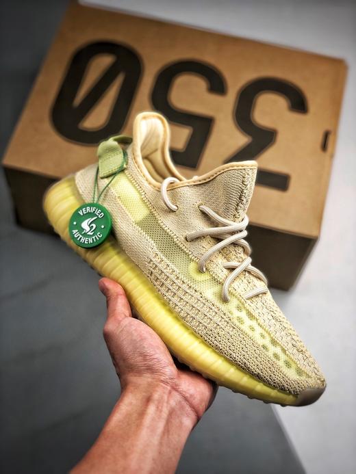 男女鞋 yeezy 350v2 "flax" 亚麻黄 亚洲限定跑鞋 350 v2
