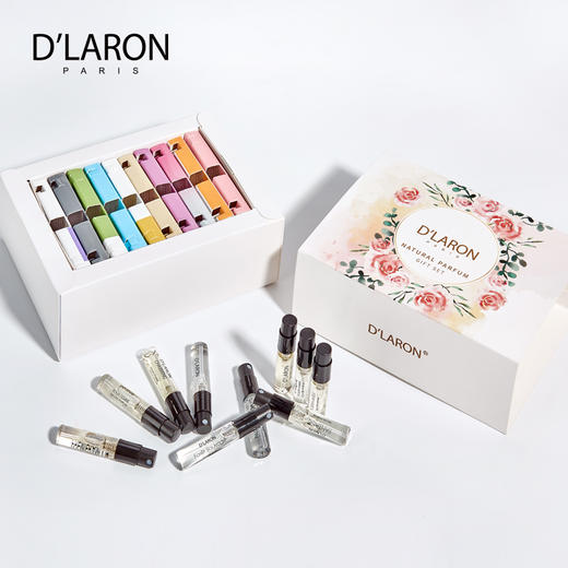 D'LARON迪拉瑞 香水小样礼盒 mini迷你试香板仔 试用装礼盒套装 商品图4