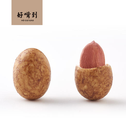 沈爷的宝贝 好嘴到鱼皮花生 零食茶点 酥脆可口酱香浓郁 500g 商品图0