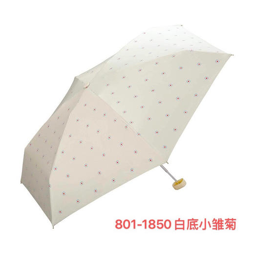 WPC轻便防晒防紫外线小清新折叠晴雨两用遮阳伞 商品图6