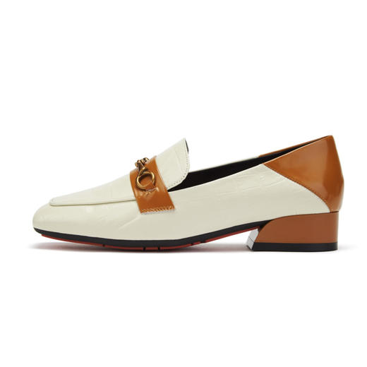 西村名物休闲舒适低跟乐福鞋女新款单鞋X29CM32461 商品图1