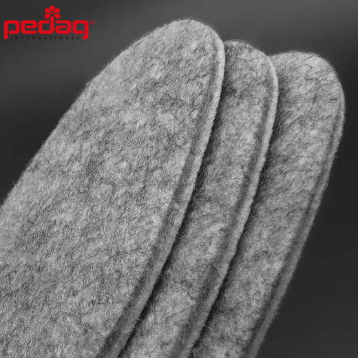 德国进口pedag碧丽达细灰色羊毛绒保暖鞋垫149 商品图9