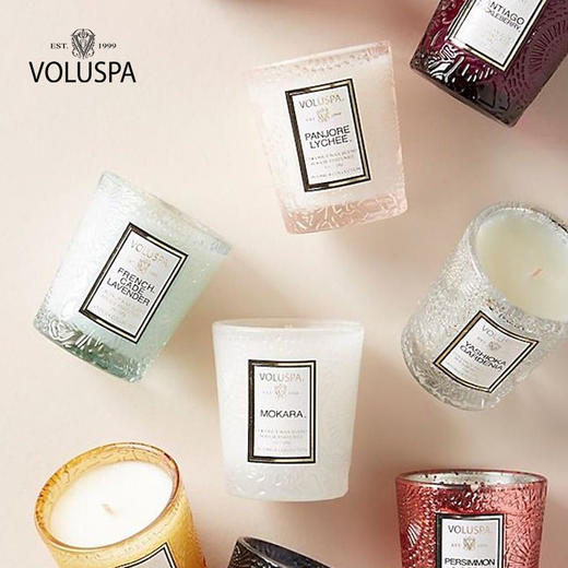 Voluspa香氛礼盒 好莱坞御用浮雕蕾丝杯蜡烛  新年圣诞情人节企业客户精选礼品 商品图10