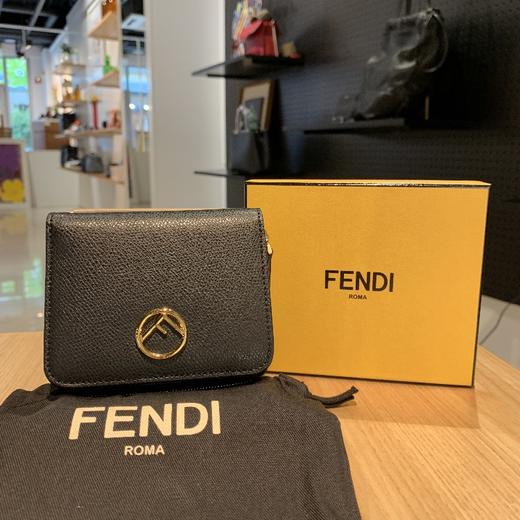FENDI芬迪F logo black cruise zip  wallet(8M0407 A18B F0KUR)JPY带授权招加盟代理 商品图0
