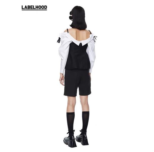 SHUSHU/TONG 编绳吊带上衣 ss20to03co681pk100 商品图5