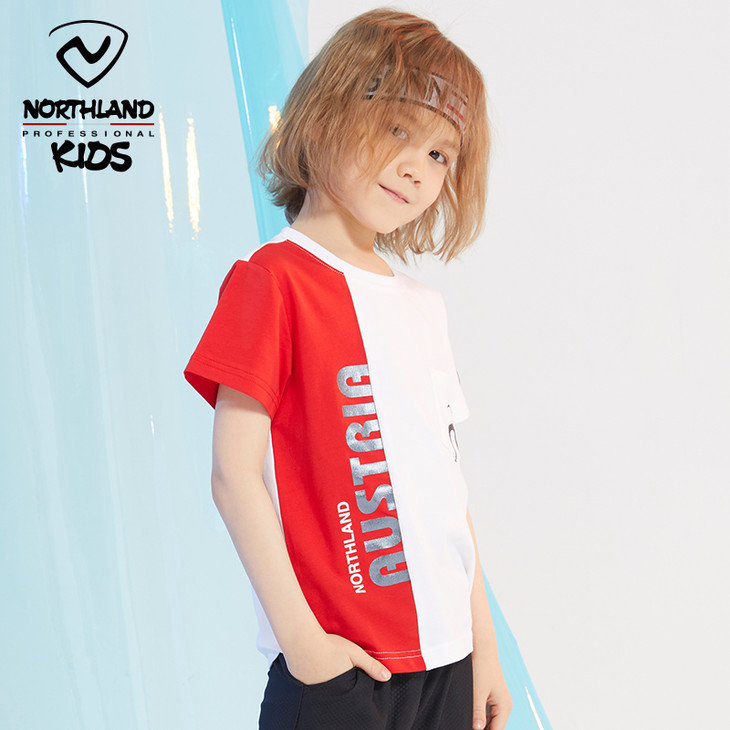 northland诺诗兰儿童cb095288儿童防蚊短袖t恤