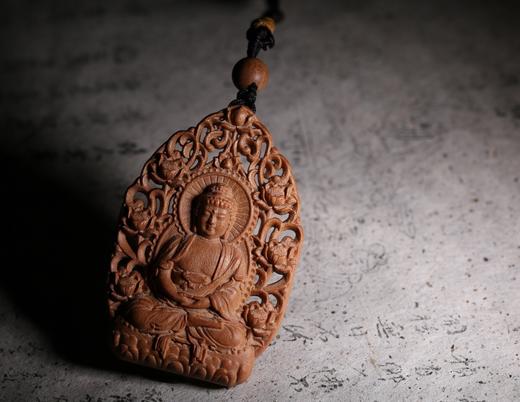 【青山特惠】老山檀八大守护神 本命佛挂件吊坠 s80 商品图5