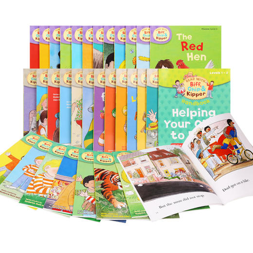 #小彼恩童书 点读版牛津阅读树家庭版Home Learning 1一3阶自然拼读 33册 Oxford Reading Tree 牛津树英语分级绘本 牛津阅读tree 商品图2