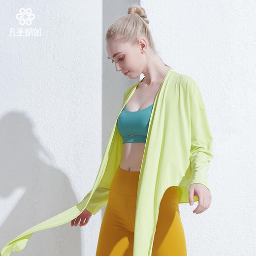 凡圣瑜伽防晒多变风格外搭FL10307 商品图2