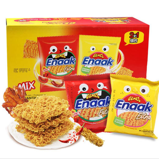 (散)印尼小鸡面麻辣味14g 商品图0