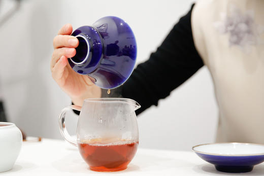 幽蓝清韵-霁蓝盖碗 商品图2