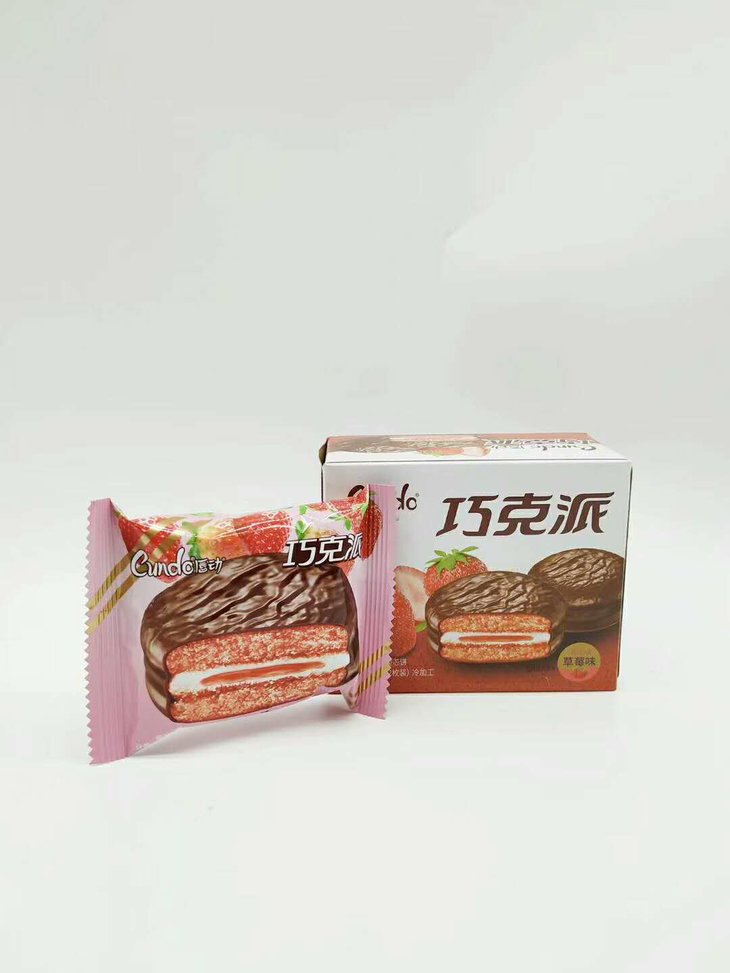 唇动巧克力派60g盒2枚装