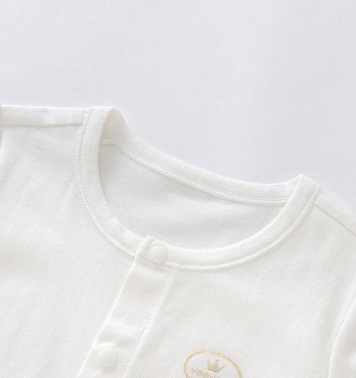 英氏家居内衣短袖套衣对襟竹纤维丝麻夏季10094109 商品图3