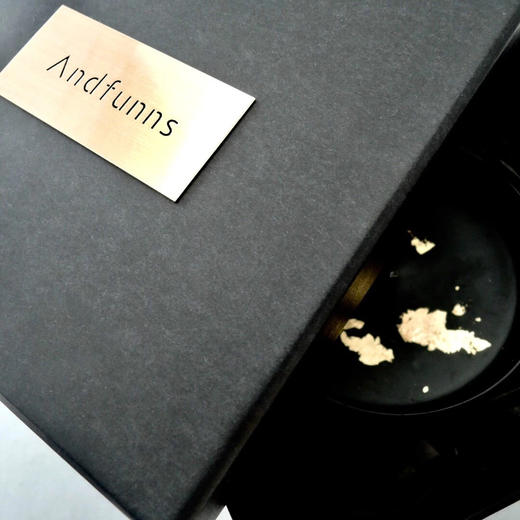 ANDFUNNS | Black Candle [限量版手绘金箔纯黑香薰灯用香氛蜡烛] 商品图3