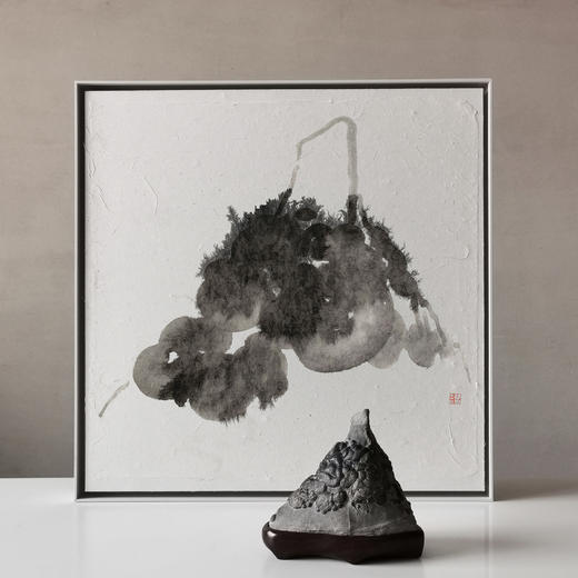 一石一画 - 山河无恙 - 智吉水墨原作 商品图0