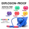 跳跳球成人儿童加厚防爆款蹦蹦球小孩弹跳球健身器材运动玩具 商品缩略图4