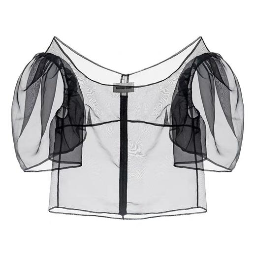 SHUSHU/TONG 泡泡袖硬纱上衣 ss20to17kkf204pk100 商品图5