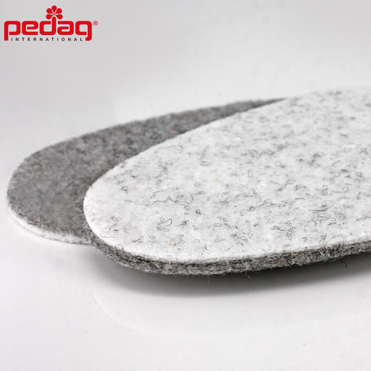 德国进口pedag碧丽达细灰色羊毛绒保暖鞋垫149 商品图2