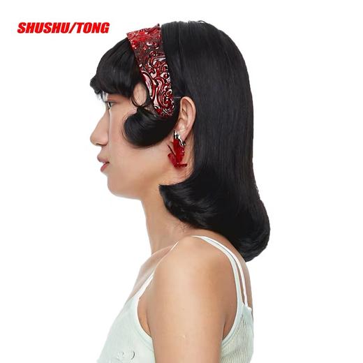 SHUSHU/TONG 鸽子耳钉（一对） ss20ac08pla001rd100 商品图4