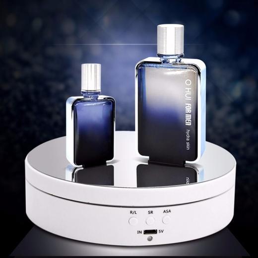 视频拍摄转盘电动可调速充电展示台自动旋转托盘珠宝首饰底座360 商品图5