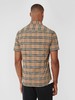 【二】BURBERRY 巴宝莉 男士短袖小格纹弹力棉衬衫 8020965 A7028 商品缩略图2